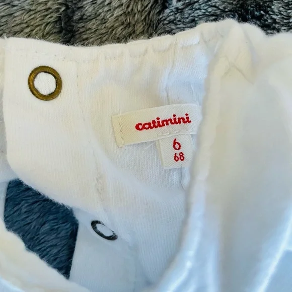 Catimini the most adorable bunny dress, Perfect Easter Dress size 6M - Picture 3 of 3
